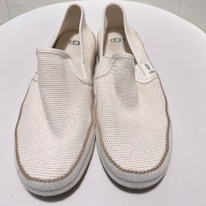 Ugg, size 8, woven shoes.  Worn 1x